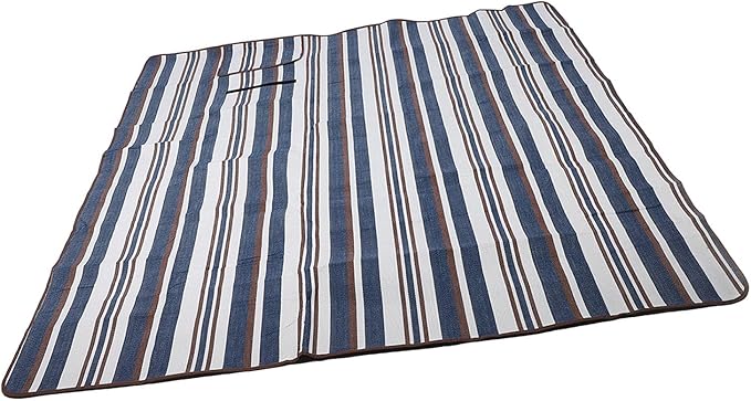 Picnic Blanket Sandproof | Extra Large 200x185cm for 6-8 Adults | Portable Foldable Outdoor Mat for Beach/Camping/Park | Oxford Cloth with Carry Handle