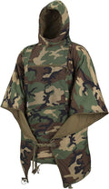 Helikon-Tex Swagman Roll Military Poncho - Multi-purpose Poncho &amp Emergency Poncho - Survival Gear - Woobie Blanket &amp Jacket