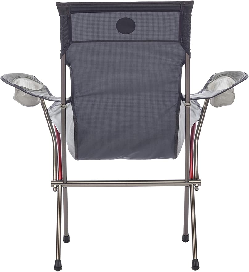 Big Agnes Big Six Armchair - Deluxe Comfort with Built-in Cup Holders | Tall Back Wide Seat | Packable &amp Quick Setup | Lightweight Backpacking &amp Camping Chair
