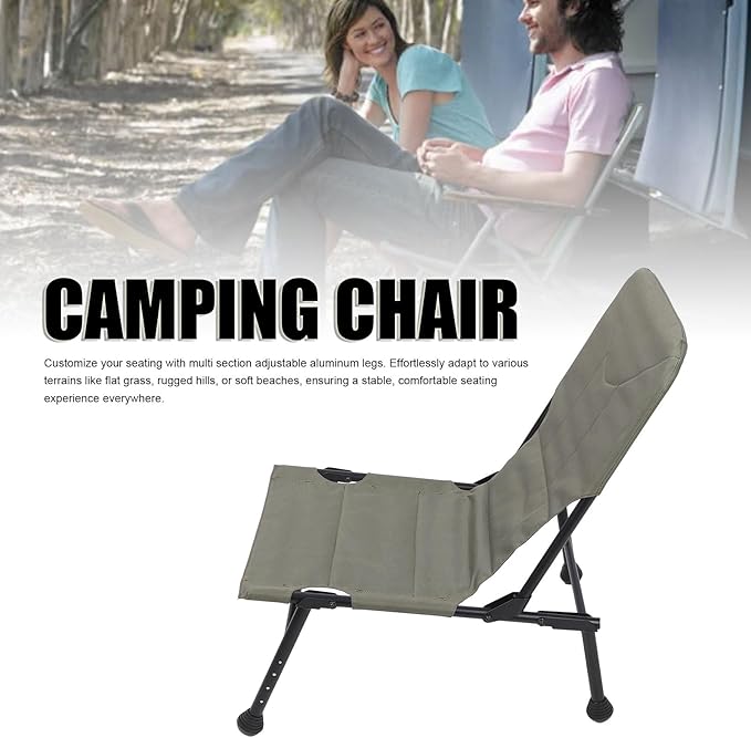 Camping Folding Chair Compact Folding Camping Chair Stable Seating Experience for Outdoor Adventures Fishing Travel
