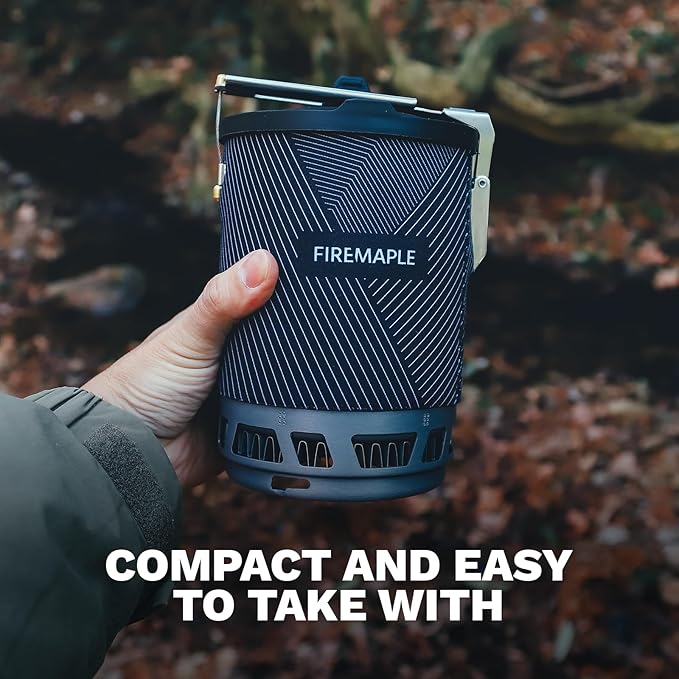 Fire-Maple Star X2 Pro Backpacking and Camping Stove-Fast Boiling Compact and Efficient Camp Cooking Gear for Hiking Trekking Fishing and Outdoor Adventures