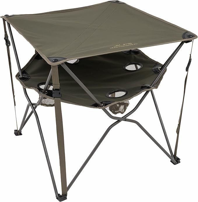 ALPS Mountaineering Eclipse Portable Compact Camping and Game Table with Carry Bag