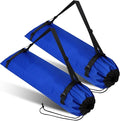2 Pieces Camp Chair Replacement Bag Folding Foldable Chair Purse Camp Replacement Outdoor Tent Bag for Storage Carrying with Shoulder Strap 47.2 Inches(Dark Blue)