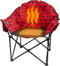 Kuma Outdoor Gear Lazy Bear Heated Chair Polyester (Red Plaid)