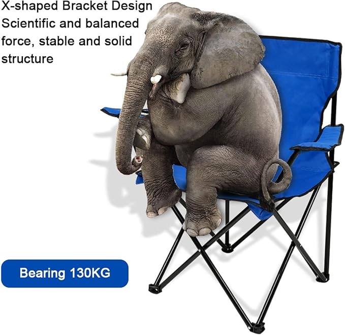 Portable Camping Chair Outdoor Folding Chairs with Arm Rest Cup Holder Carry Bag Leisure Fishing Chair Lightweight Lawn Chair for Sports Picnic Hiking portable chair for camping expedition er