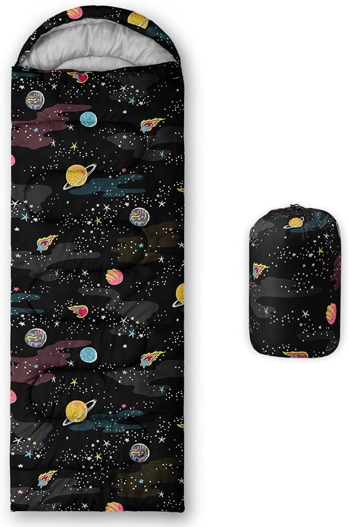 BailiPromise Camping Sleeping Bags3 Season Warm &amp Cool WeatherLightweightWaterproof Sleeping Bags for Adults &amp KidsTravelingand OutdoorsCamping Gear Equipment