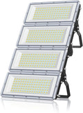 400W LED Flood Light 1 Pack 40000LM 7000K Super Bright Stadium Lights Outdoor LED IP67 Waterproof Stadium Flood Lights Outdoor for YardGarden (400 Watts)