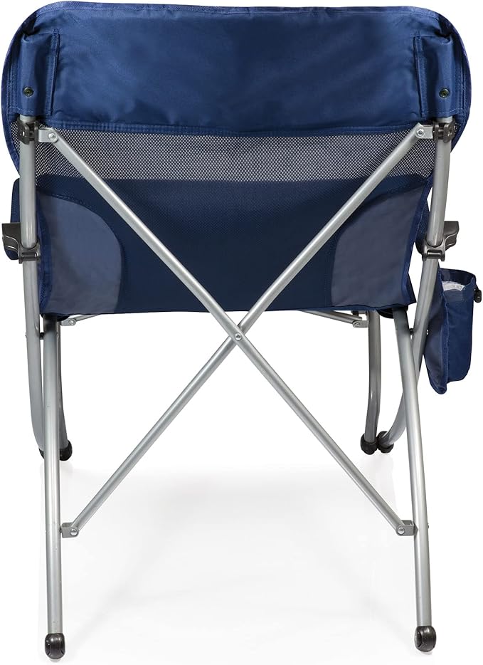 Picnic TIME PT-XL Heavy Duty Camping Chair XL Beach Chair 400 lb Capacity Camp Chair