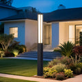 Landscape Path Lights 92 Tall Outdoor Pathway Bollard Light Waterproof Driveway Pole Lamp 3000K LED Yard Walkway Lighting Modern Patio Lantern AC100-240V Wired Fixture for Lawn Commercial