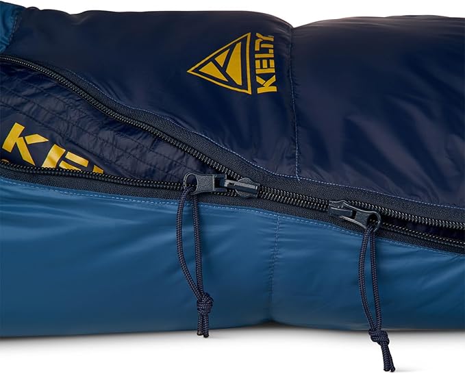 Kelty Cosmic 20 Down Mummy Sleeping Bag for Backpacking Campers 550 Fill Power Recycled Fabrics with PFAS-Free DWR Designed in Sunny Colorado