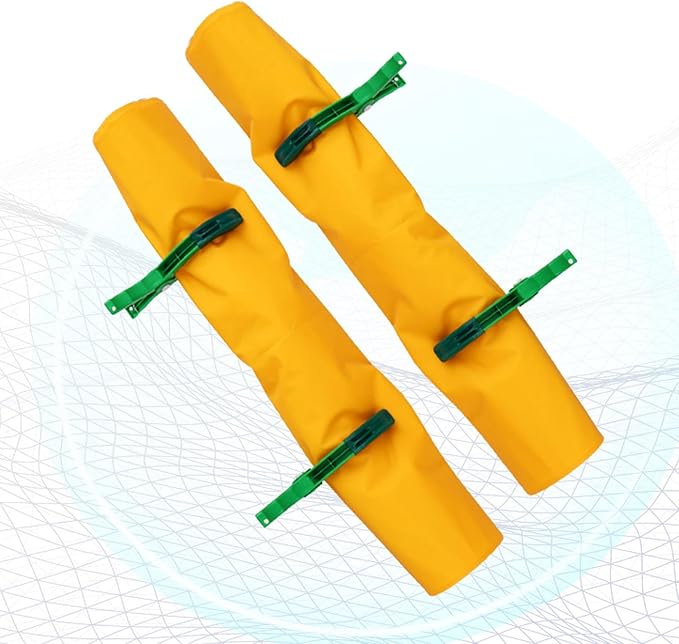 2-Pack Electrical Insulating Blanket Safety Insulated Blanket to Cover Service Panel/Busbar/Power Portable Electric Shock Blanket 4 Clamps(0.4kv-19 3/4 x 15 3/4 (50x40cm))