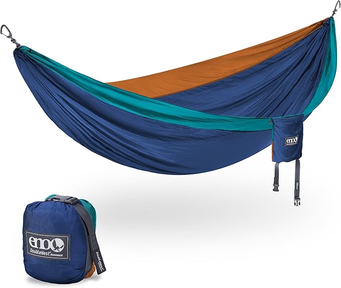 ENO Eagles Nest Outfitters DoubleNest Lightweight Camping Hammock 1 to 2 Person Special Edition Colors ATC