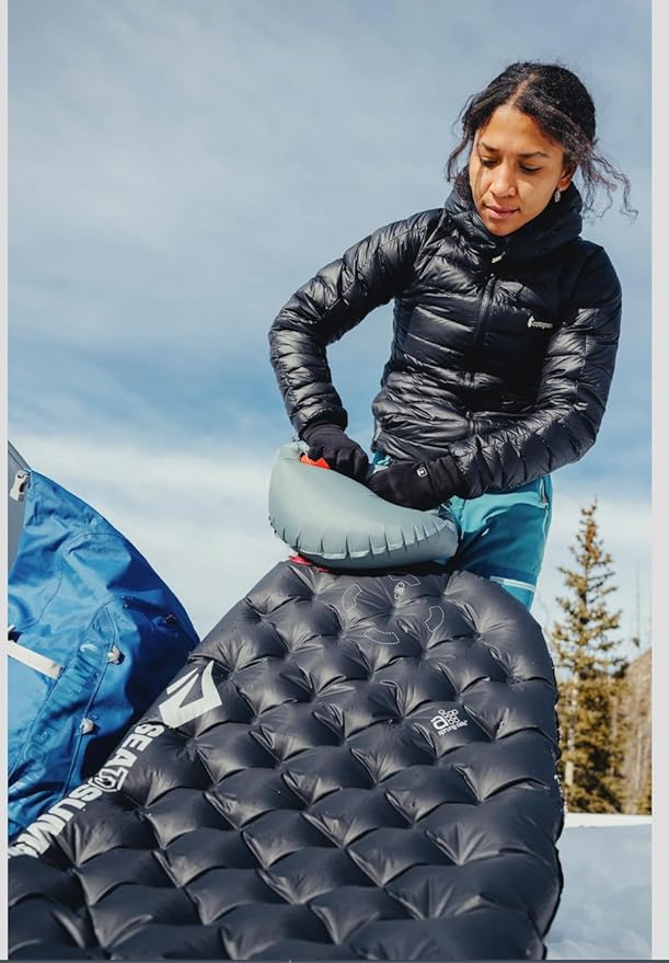 Sea to Summit Ether Light XT Extreme Cold-Weather Insulated Sleeping Pad Tapered - Regular (72 x 21.5 x 4 inches)