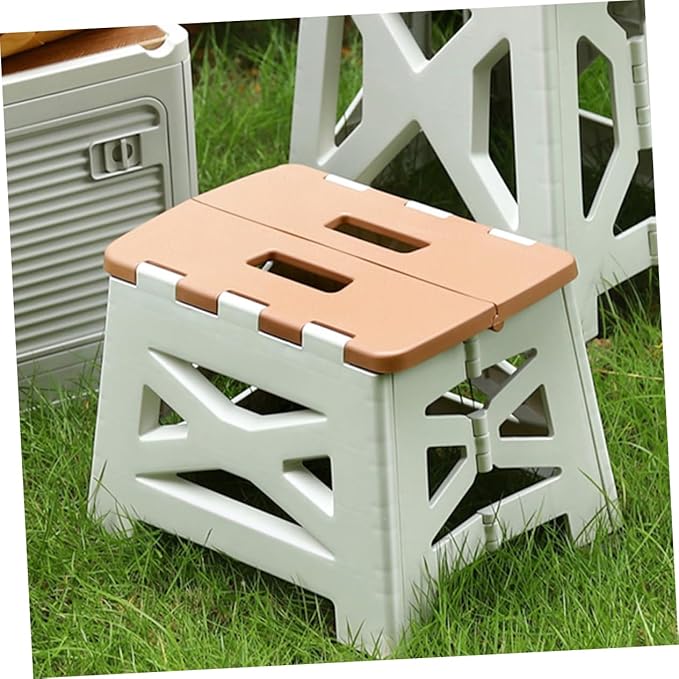 Small Camping Stool Portable Folding Stool for Fishing Picnic Garden Sturdy Constructi