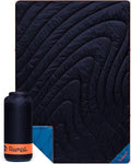 Rumple Original Puffy 1-Person Blanket for Camping and Outdoors Midnight Blue