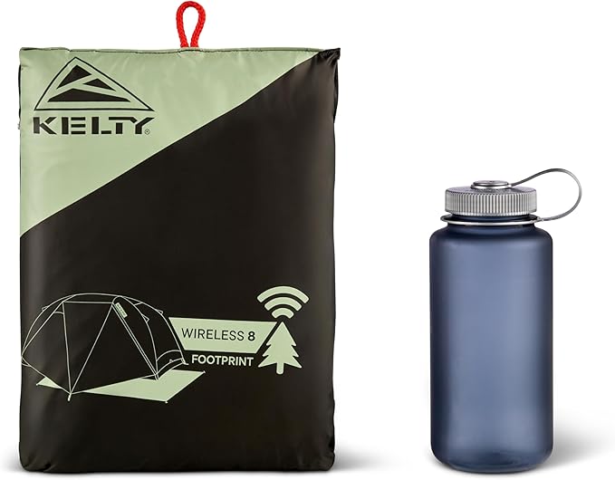 Kelty Wireless Camping Tent Footprint Lightweight Water Resistant Fitted Ground Sheet (2026)