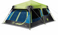 Coleman 4/6/8/10 Person Instant Camping Tent with 1-Minute Setup Large Family Tent with Pre-Attached Poles Air Vent &amp Carry Bag Sets Up in About 60 Seconds