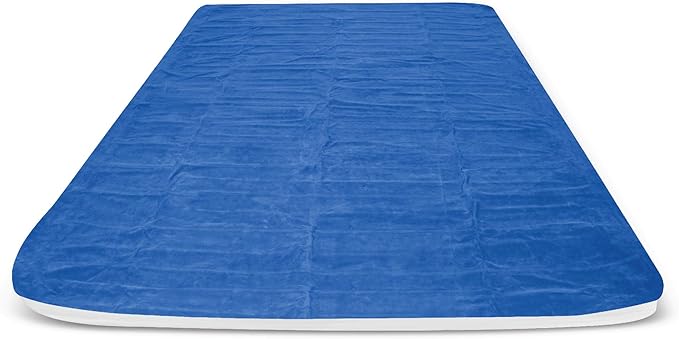 SoundAsleep Camping Series Air Mattress with Eco-Friendly PVC - Included Rechargeable Air Pump - Queen Size