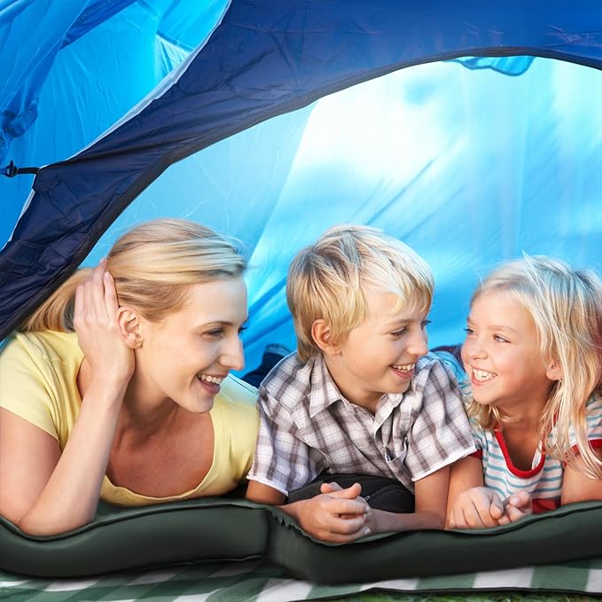 KAMUI Sleeping Pad – Foam Camping Mat 4-Season Insulated Mattress Pad R-Value 6 for Tent Car Travel or Home