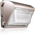 LED Wall Pack Light 60W 7800lm with Dusk to Dawn Photocell 5000K Daylight Wall Pack Outdoor Light Repalces 600W HPS/HID Light IP65 Waterproof for Stadium Yard Buildings Parking Lots