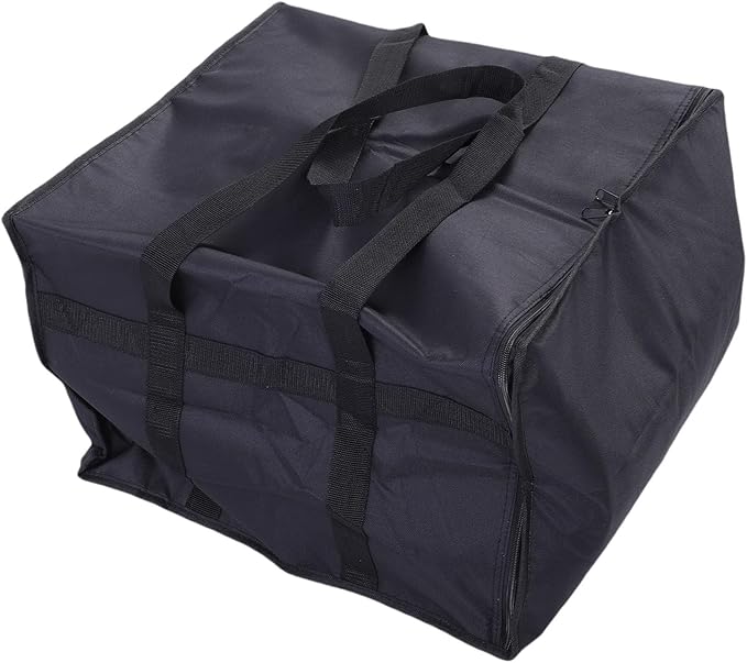Fabater Pizza Delivery Bag 20 By 20 By 14 Inches Large Capacity Thermal Insulated Holds 6 to 7 Boxes Pizza Warmer Bag Insulated Food Carrier with Foldable Convenience for Delivery