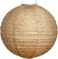 Allsop Soji Stella Market - 12 Handmade LED Outdoor Solar Lantern - Bronze