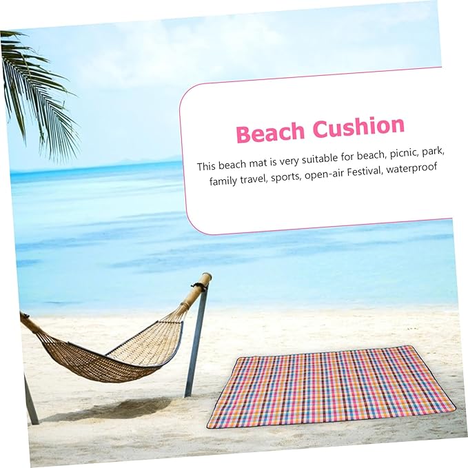 Thick Waterproof Camping Mat Large Picnic Rug Design for Outdoor Activities for Family Picnics Camping and Beach Use