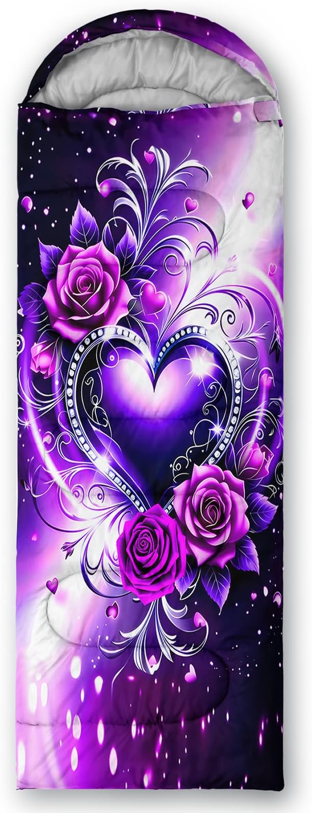 QOOMO Camping Sleeping Bags3 Season Warm &amp Cool WeatherLightweightWaterproof Sleeping Bags for Adults &amp KidsTravelingand OutdoorsCamping Gear Equipment