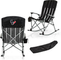 Picnic TIME NFL Unisex-Adult NFL Outdoor Rocking Camp Chair XL Heavy Duty Camping Chair for Adults