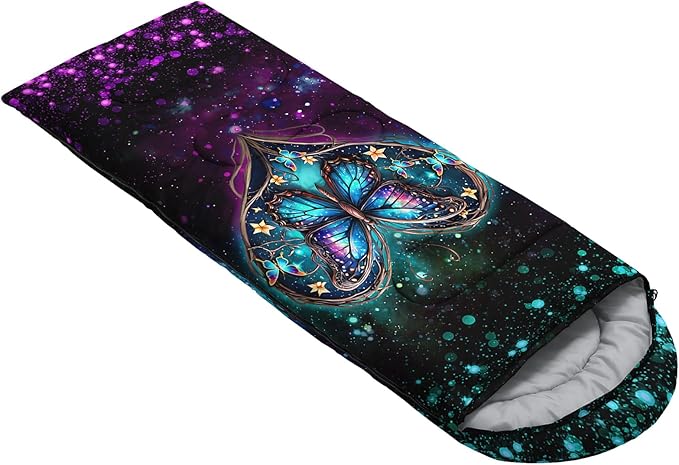 Sea Turtle Sleeping Bag for Kids Boys GirlsOcean Themed Camping GearWaterproof Compact Sleeping Bag for Camping Backpacking Outdoor Hiking.