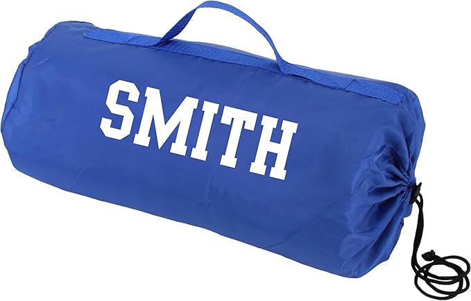 Threadart Personalized Outdoor Rainproof &amp Windproof Thick Stadium Blanket | for Camping Picnic Sports Festivals Football Baseball Concerts Parks Beach 55 x 79