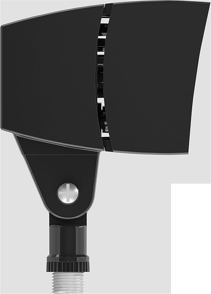 RAB Lighting FFLED18 2 Pack LED Floodlight for Landscapes/Façades/Security Lighting 18W 2400LM Swivel Arm 5000K Color Temp Ultra-Efficient 7H x 6V Beam Spread Residential or Commercial Use
