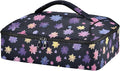 Casserole Carrier Star-shaped Flowers PatternInsulated Casserole Carrier for Hot or Cold Food Thermal Lunch Tote for Potluck Parties Picnic Beach Fits 9 x 13 Inches Baking Dish