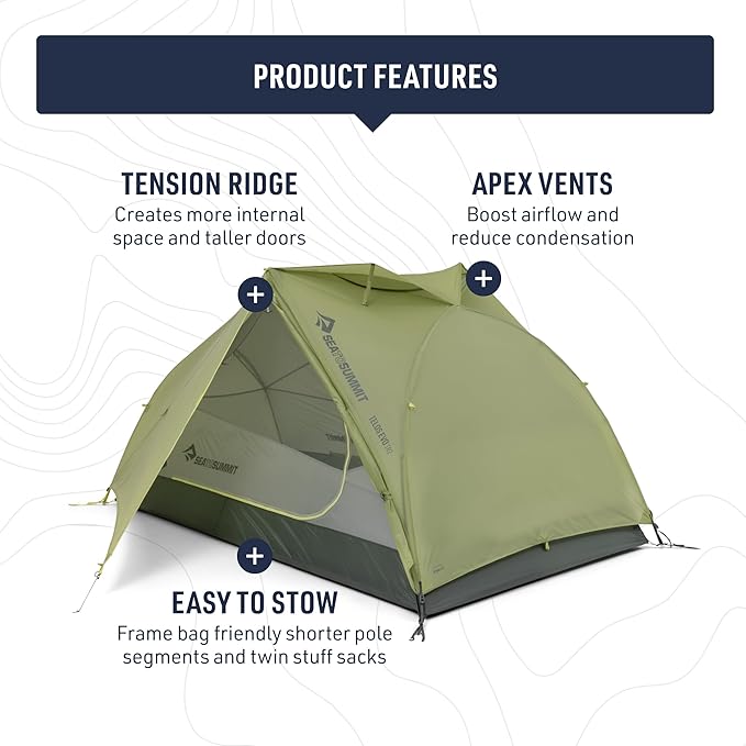 Sea to Summit Telos Evo Compact 2-Person Bikepack Tent