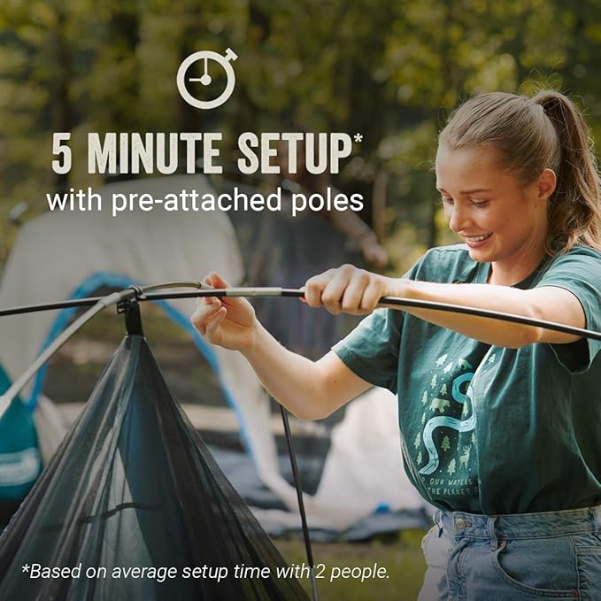 Coleman Skydome XL Large Family Tent with 5 Minute Setup Weatherproof 8/12 Person Tent with Rainfly &amp Carry Bag Fits Multiple Queen Airbeds Made of PFAS-Free Materials