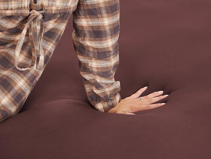 Lightspeed Outdoors Foam Topper for Air Mattresses Maroon