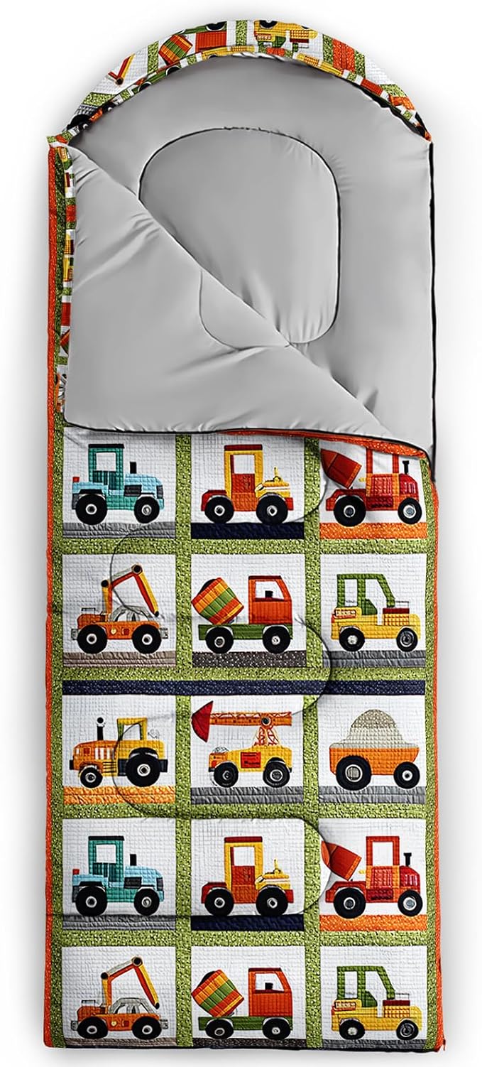QOOMO Camping Sleeping Bags3 Season Warm &amp Cool WeatherLightweightWaterproof Sleeping Bags for Adults &amp KidsTravelingand OutdoorsCamping Gear Equipment