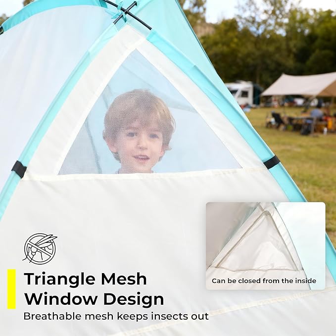 KOL 2-Person Camping Tent Lightweight Compact Backpacking Tent Interior Space 80.3 L x 44 W Waterproof &amp Windproof Outdoor Tent for Hiking Camping Travel