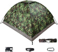 2 Person Camping Tent – Lightweight Waterproof Backpacking Dome Tent for 2 People Easy Setup &amp Portable Shelter