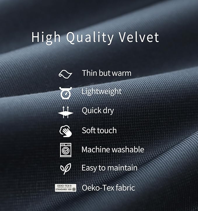 Litume Velvet Velour Sleeping Bag Liner Add Up to 14°F/ 8°C Mummy Sleeping Sack Backpacking Camping Traveling Hotel Hostal Lightweight Sleep Sack with Drawstring Hood E625
