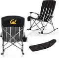 Picnic TIME NCAA Unisex-Adult NCAA Outdoor Rocking Camp Chair XL Heavy Duty Camping Chair for Adults