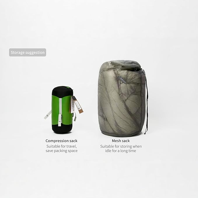 AIR-E 10D 6 Degree Ultralight Down Sleeping Bag 800FP Outdoor Camping Hiking Sleeping Bag for Backpacking 3 Season Warm