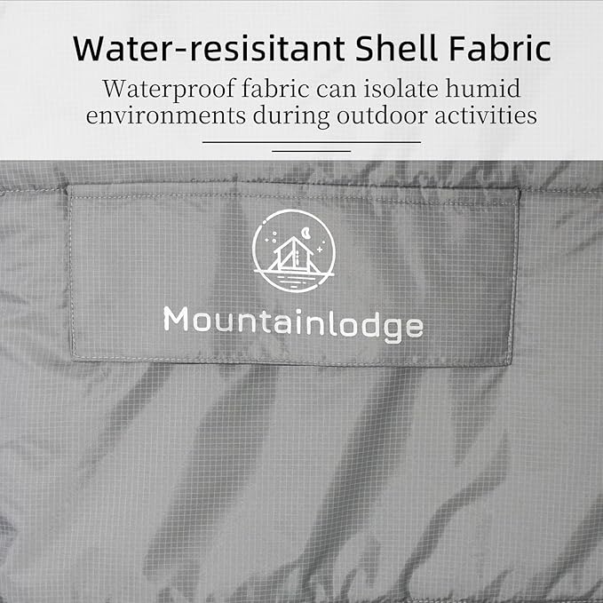 Mountainlodge Balance Sleeping Bag for AdultCold&ampWarm Weather with Compression Sack and Water Resistant for Family CampingTravel and Car Camping
