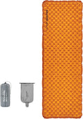 Naturehike Ultralight Insulated Sleeping Pad - R5.8 Insulated Inflatable Sleeping Pad 3.1in Thickened Portable Compact Backpacking Sleeping Mat for Camping Hiking Climbing with Inflatable Bag