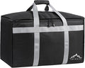Himal Outdoors Insulated Food Delivery Bag XXXL-23Wx15Hx14D inches Premium Insulated Grocery Bag for HOT/COLD Food Delivery Fit for Uber Eats Doordash Commercial Catering Transportation