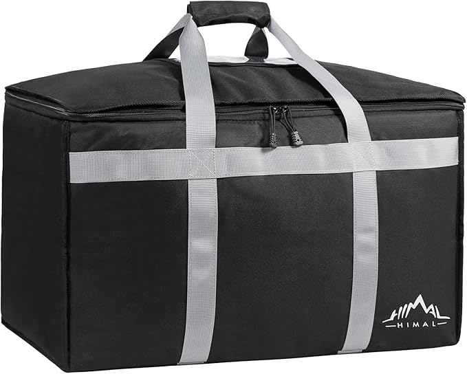 Himal Outdoors Insulated Food Delivery Bag XXXL-23Wx15Hx14D inches Premium Insulated Grocery Bag for HOT/COLD Food Delivery Fit for Uber Eats Doordash Commercial Catering Transportation
