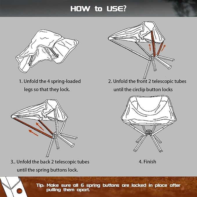 Portable Camping Chair Folding Beach Backpacking Chair for Adults Hiking Climbing Picnic for Outdoor with Carry Bag.
