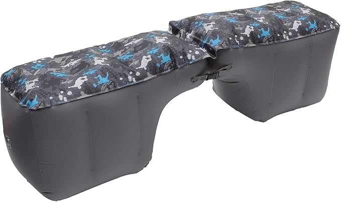 Car Inflatable Mattress Camping Travel Sleeping Mat PVC Flocking Material 130x30x40cm Size SUV Back Seat Nap Bed