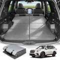 SUV Trunk Car Bed for Subaru Forester Foldable Non-Inflatable Memory Foam Mattress Thick Foam Camping Sleeping Pad for SUV Cargo Area Portable Car Camping Bed for Overlanding with Carry Bag Gray