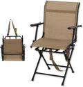 GYMAX Hunting Chair 360 Degree Swivel Hunting Blind Chair with Carry Handle 330 lbs Capacity Comfortable Waterproof Portable and Silent Folding Dove Hunting Chair for Blinds